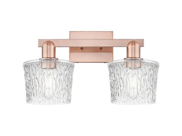 Innovations - 716-2W-AC-G402 - Two Light Bath Vanity - Arcadia - Antique Copper
