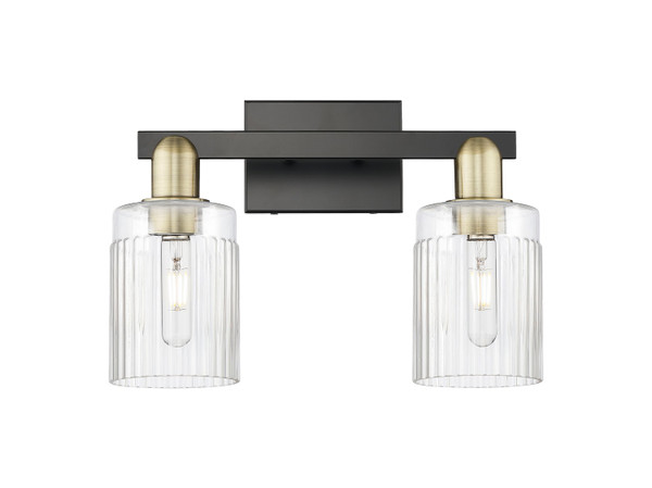 Innovations - 716-2W-BAB-G342 - Two Light Bath Vanity - Arcadia - Black Antique Brass