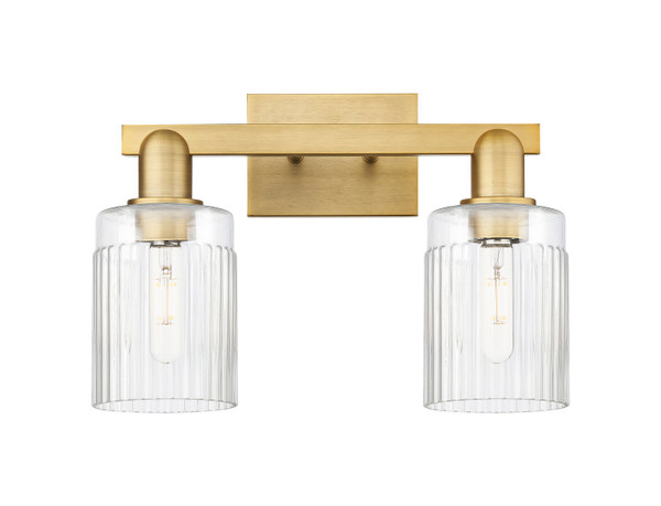 Innovations - 716-2W-BB-G342 - Two Light Bath Vanity - Arcadia - Brushed Brass