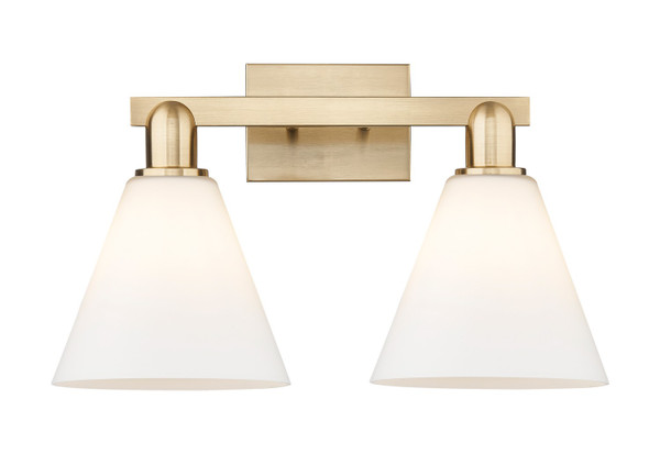 Innovations - 716-2W-CB-GBC-81 - Two Light Bath Vanity - Arcadia - Champagne Bronze