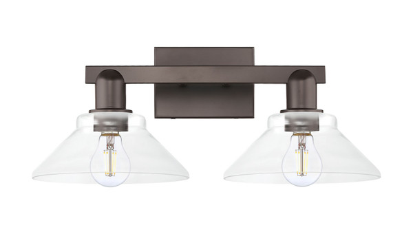 Innovations - 716-2W-OB-G132 - Two Light Bath Vanity - Arcadia - Oil Rubbed Bronze