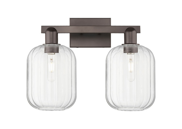 Innovations - 716-2W-OB-G460-7CL - Two Light Bath Vanity - Arcadia - Oil Rubbed Bronze