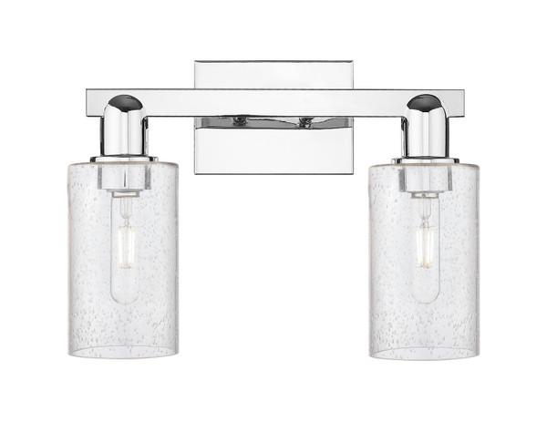 Innovations - 716-2W-PC-G804 - Two Light Bath Vanity - Arcadia - Polished Chrome