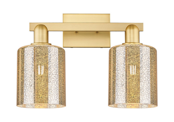 Innovations - 716-2W-SG-G116 - Two Light Bath Vanity - Arcadia - Satin Gold