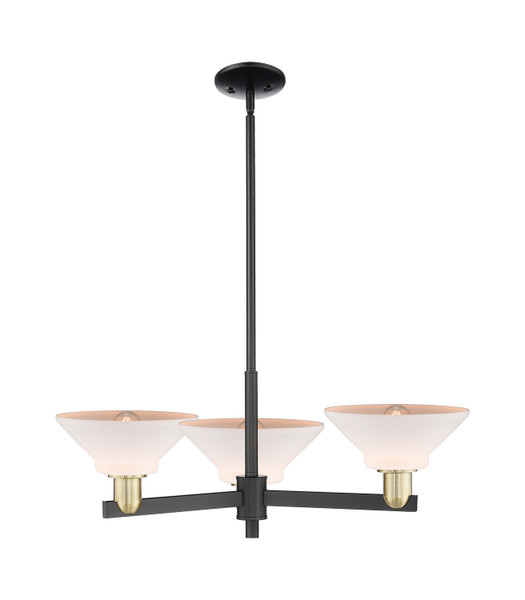 Innovations - 716-3CR-BAB-G131 - Three Light Pendant - Arcadia - Black Antique Brass