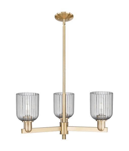 Innovations - 716-3CR-CB-G559-5SM - Three Light Pendant - Arcadia - Champagne Bronze