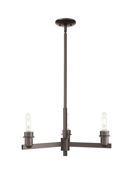 Innovations - 716-3CR-OB - Three Light Pendant - Arcadia - Oil Rubbed Bronze