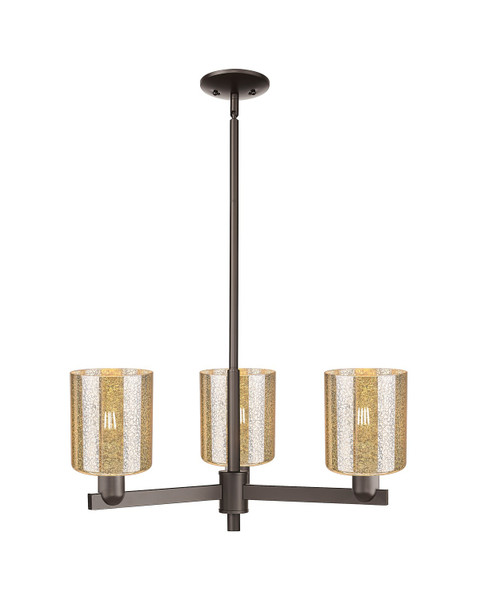 Innovations - 716-3CR-OB-G116 - Three Light Pendant - Arcadia - Oil Rubbed Bronze