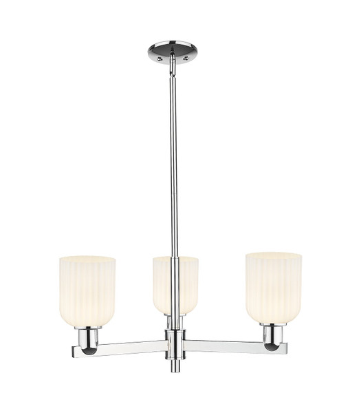 Innovations - 716-3CR-PC-G559-5GWH - Three Light Pendant - Arcadia - Polished Chrome