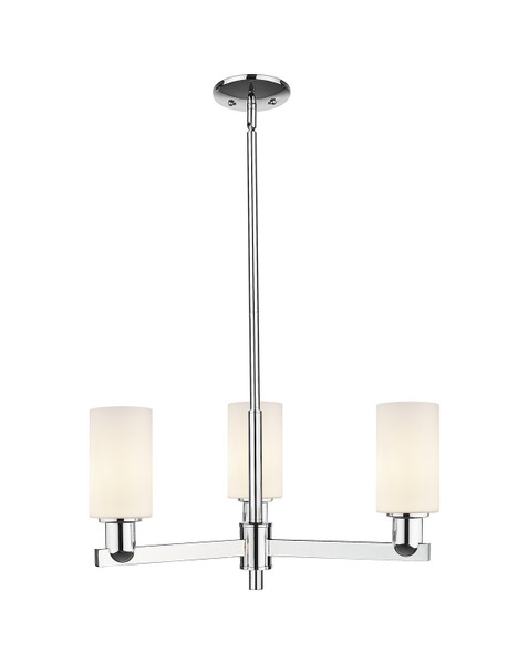 Innovations - 716-3CR-PC-G801 - Three Light Pendant - Arcadia - Polished Chrome