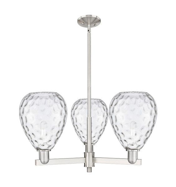 Innovations - 716-3CR-SN-G372 - Three Light Pendant - Arcadia - Satin Nickel