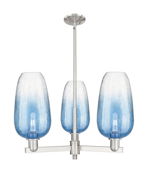 Innovations - 716-3CR-SN-G484-7SB - Three Light Pendant - Arcadia - Satin Nickel
