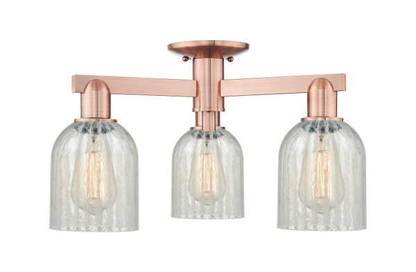 Innovations - 716-3F-AC-G2511 - Three Light Semi-Flush Mount - Arcadia - Antique Copper