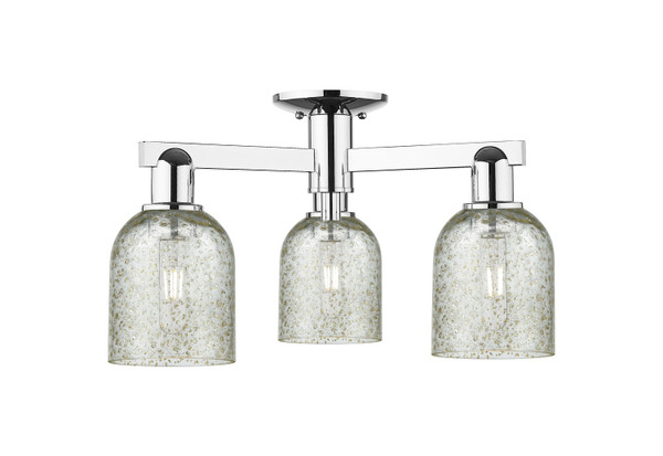 Innovations - 716-3F-PC-G259 - Three Light Semi-Flush Mount - Arcadia - Polished Chrome
