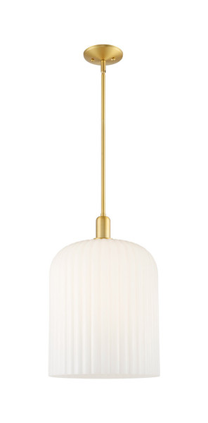 Innovations - 716-3S-SG-G559-12GWH - One Light Mini Pendant - Arcadia - Satin Gold