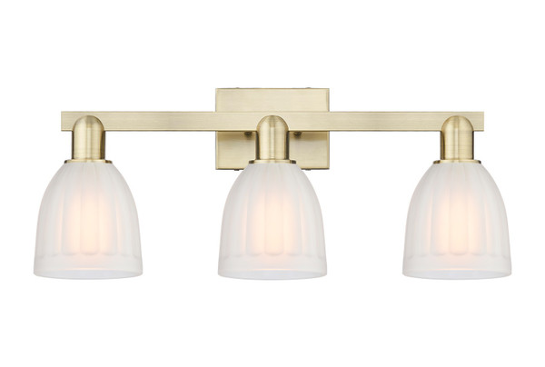 Innovations - 716-3W-AB-G441 - Three Light Bath Vanity - Arcadia - Antique Brass