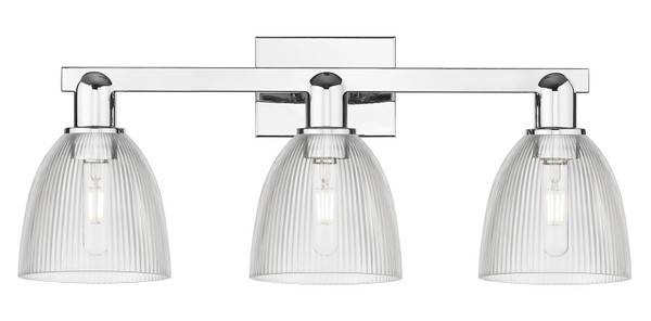Innovations - 716-3W-PC-G382 - Three Light Bath Vanity - Arcadia - Polished Chrome