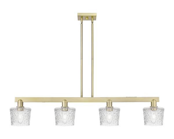 Innovations - 716-4I-AB-G402 - Four Light Island Pendant - Arcadia - Antique Brass