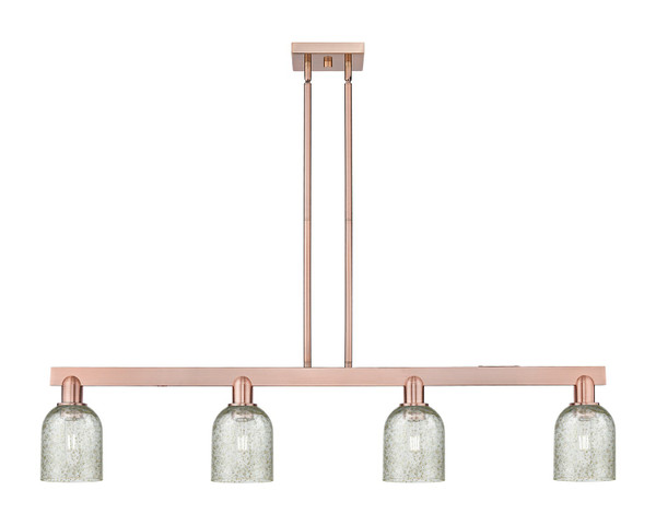 Innovations - 716-4I-AC-G259 - Four Light Island Pendant - Arcadia - Antique Copper