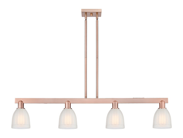 Innovations - 716-4I-AC-G441 - Four Light Island Pendant - Arcadia - Antique Copper