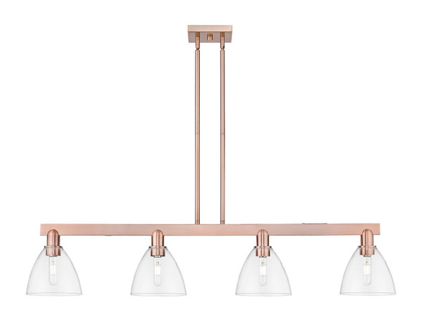 Innovations - 716-4I-AC-GBD-752 - Four Light Island Pendant - Arcadia - Antique Copper
