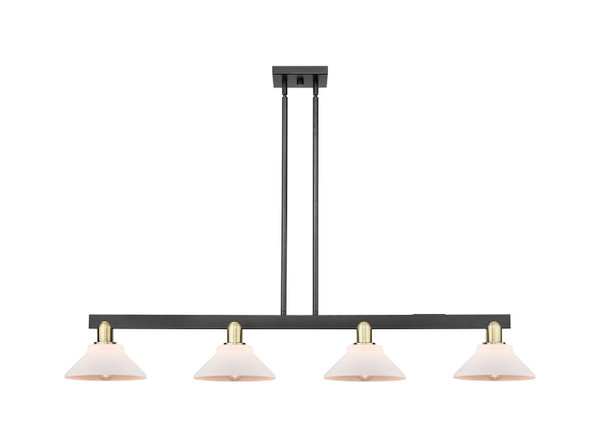 Innovations - 716-4I-BAB-G131 - Four Light Island Pendant - Arcadia - Black Antique Brass