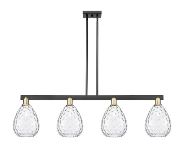 Innovations - 716-4I-BAB-G372 - Four Light Island Pendant - Arcadia - Black Antique Brass