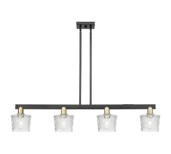 Innovations - 716-4I-BAB-G402 - Four Light Island Pendant - Arcadia - Black Antique Brass