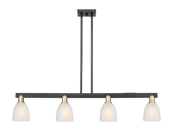 Innovations - 716-4I-BAB-G441 - Four Light Island Pendant - Arcadia - Black Antique Brass
