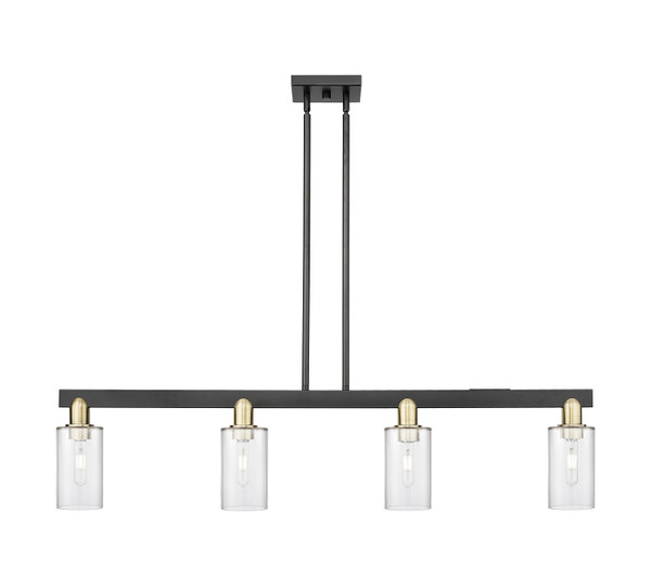 Innovations - 716-4I-BAB-G802 - Four Light Island Pendant - Arcadia - Black Antique Brass
