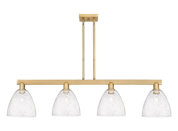 Innovations - 716-4I-BB-GBD-94 - Four Light Island Pendant - Arcadia - Brushed Brass