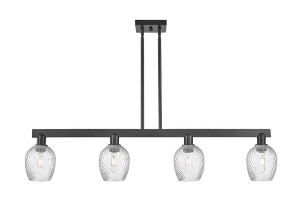 Innovations - 716-4I-BK-G292 - Four Light Island Pendant - Arcadia - Matte Black