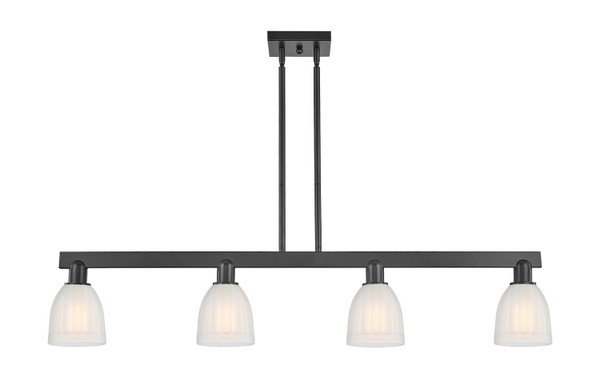 Innovations - 716-4I-BK-G441 - Four Light Island Pendant - Arcadia - Matte Black