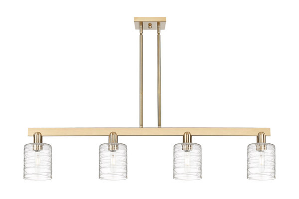 Innovations - 716-4I-CB-G1113 - Four Light Island Pendant - Arcadia - Champagne Bronze