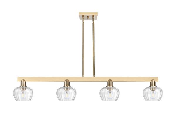 Innovations - 716-4I-CB-G92 - Four Light Island Pendant - Arcadia - Champagne Bronze