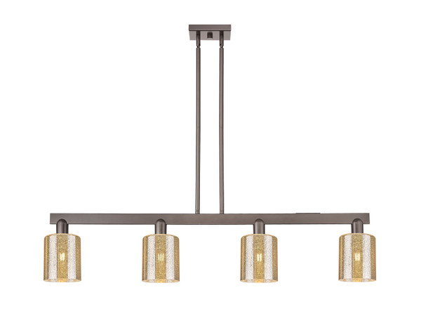 Innovations - 716-4I-OB-G116 - Four Light Island Pendant - Arcadia - Oil Rubbed Bronze