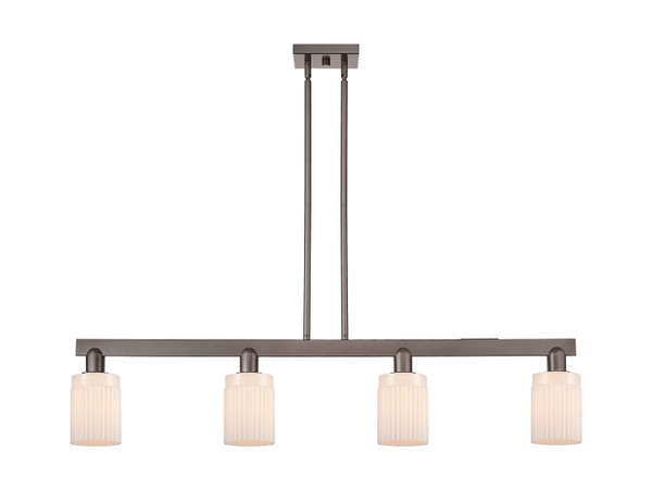 Innovations - 716-4I-OB-G341 - Four Light Island Pendant - Arcadia - Oil Rubbed Bronze