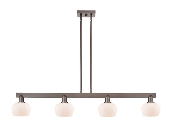 Innovations - 716-4I-OB-G91 - Four Light Island Pendant - Arcadia - Oil Rubbed Bronze