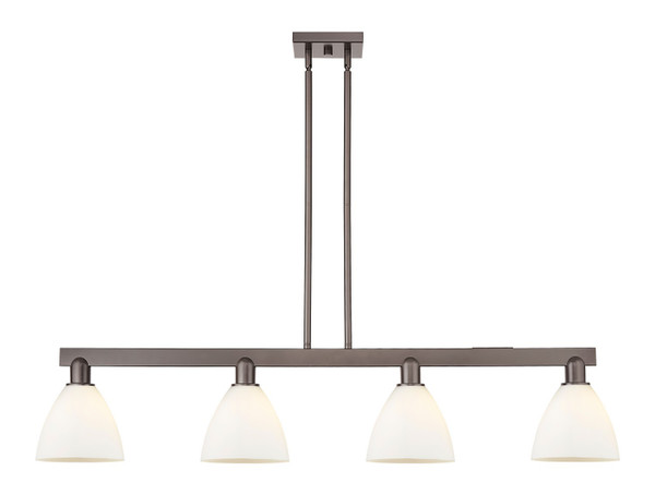 Innovations - 716-4I-OB-GBD-751 - Four Light Island Pendant - Arcadia - Oil Rubbed Bronze