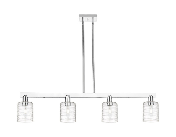Innovations - 716-4I-PC-G1113 - Four Light Island Pendant - Arcadia - Polished Chrome