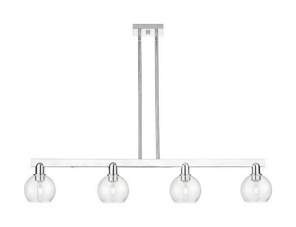 Innovations - 716-4I-PC-G124-6 - Four Light Island Pendant - Arcadia - Polished Chrome