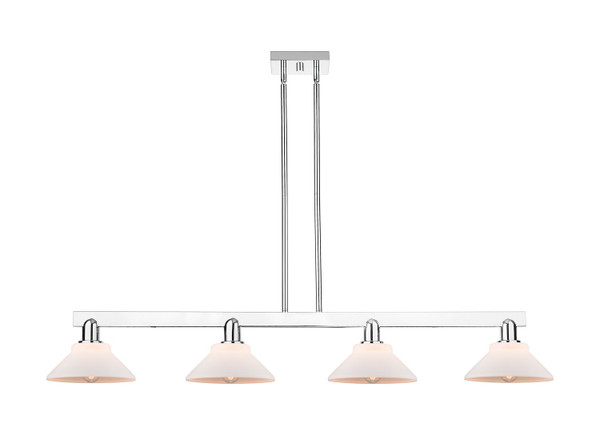 Innovations - 716-4I-PC-G131 - Four Light Island Pendant - Arcadia - Polished Chrome