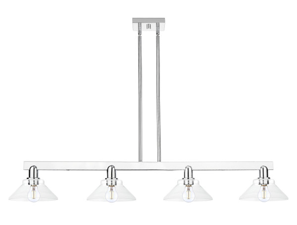 Innovations - 716-4I-PC-G132 - Four Light Island Pendant - Arcadia - Polished Chrome