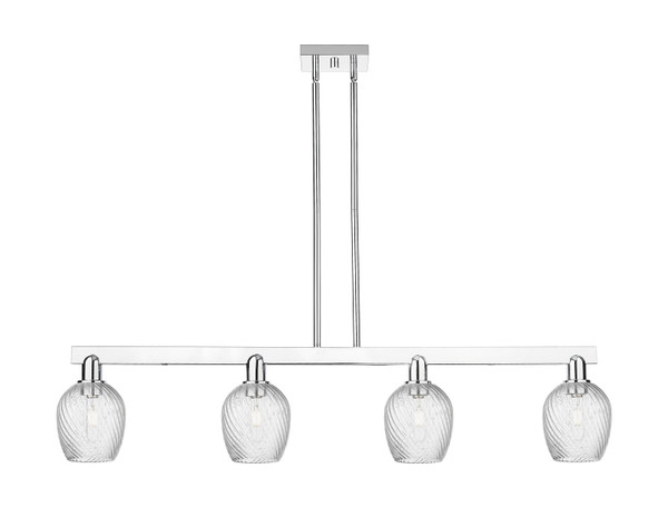 Innovations - 716-4I-PC-G292 - Four Light Island Pendant - Arcadia - Polished Chrome