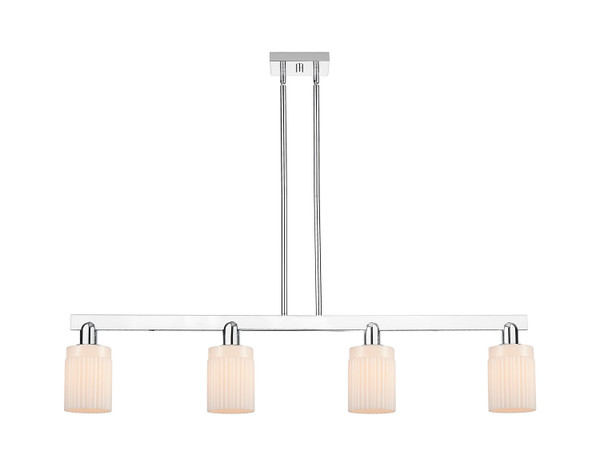 Innovations - 716-4I-PC-G341 - Four Light Island Pendant - Arcadia - Polished Chrome