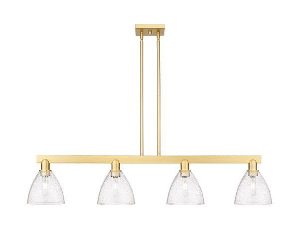 Innovations - 716-4I-SG-GBD-754 - Four Light Island Pendant - Arcadia - Satin Gold
