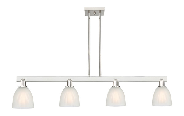 Innovations - 716-4I-SN-G381 - Four Light Island Pendant - Arcadia - Brushed Satin Nickel