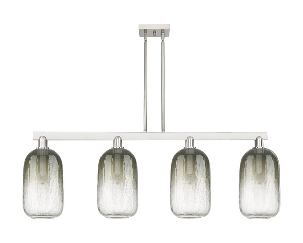 Innovations - 716-4I-SN-G482-7SL - Four Light Island Pendant - Arcadia - Brushed Satin Nickel