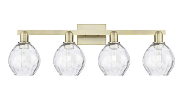 Innovations - 716-4W-AB-G362 - Four Light Bath Vanity - Arcadia - Antique Brass