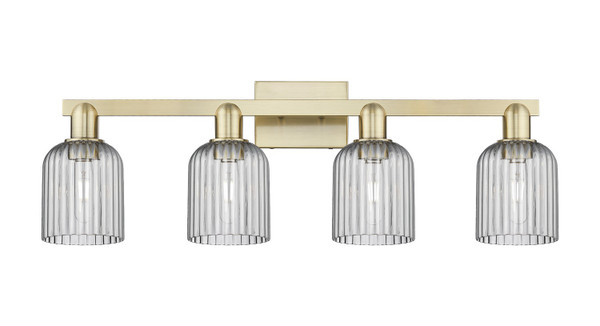 Innovations - 716-4W-AB-G559-5SM - Four Light Bath Vanity - Arcadia - Antique Brass